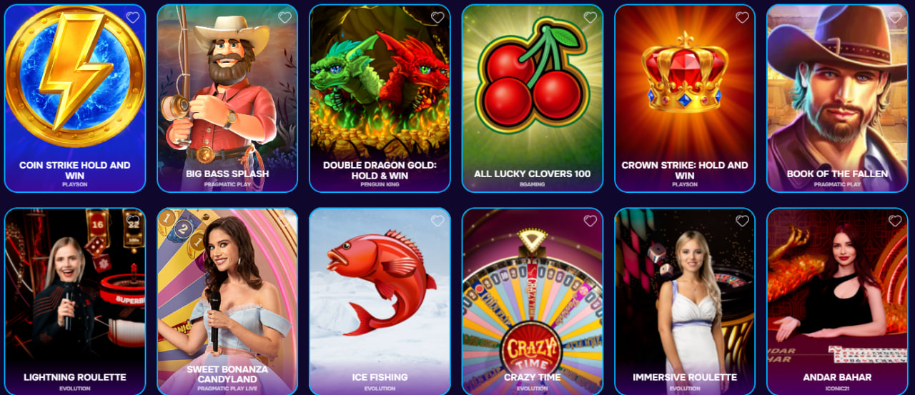 spinjoys casino games